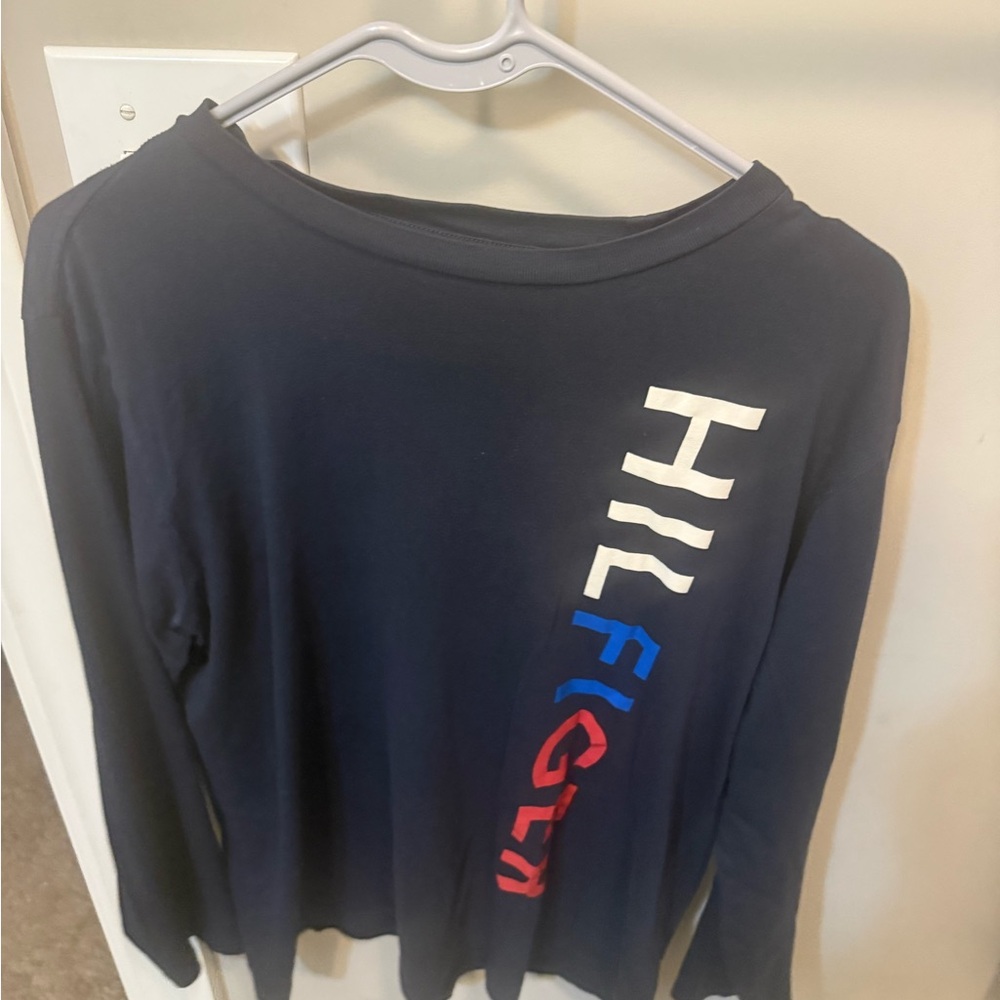 Tommy Hilfiger Dark Blue Crew Neck Shirt size xl 20 boys